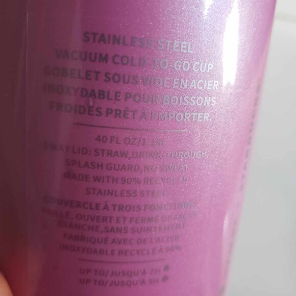 Winter Pink Stanley x Starbucks 40oz Tumbler 2024 edition - Picture 2 of 9